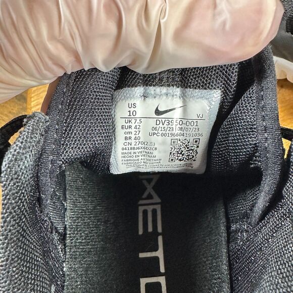 Nike Free Metcon 5 Black White Shoes Sneakers Women's Size 10 DV3950-001 - Picture 8 of 8